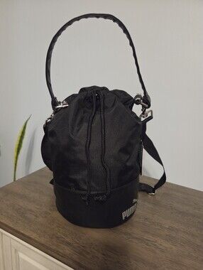 Puma Convertible Bucket Bag - Black